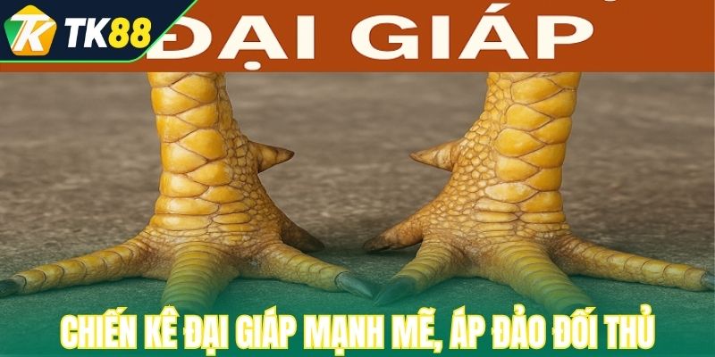 Chiến kê Đại Giáp mạnh mẽ, áp đảo đối thủ