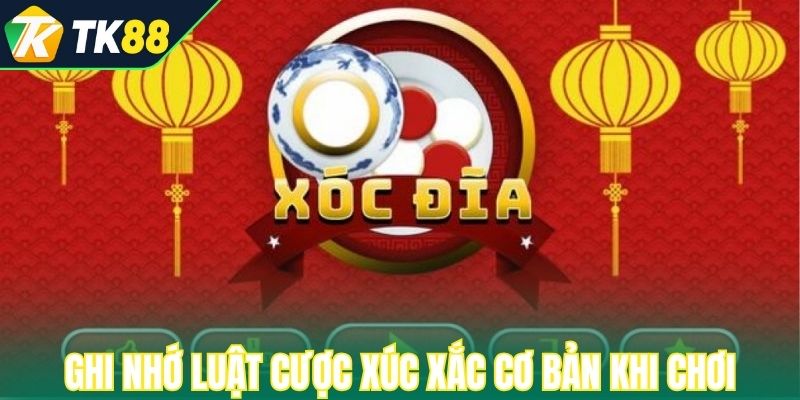 Ghi nhớ luật cược xúc xắc cơ bản khi chơi