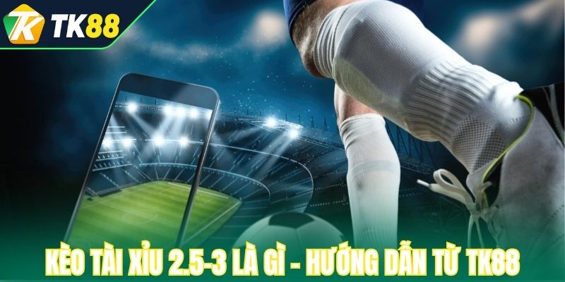 Kèo tài xỉu 2.5-3 là gì - Hướng dẫn từ TK88